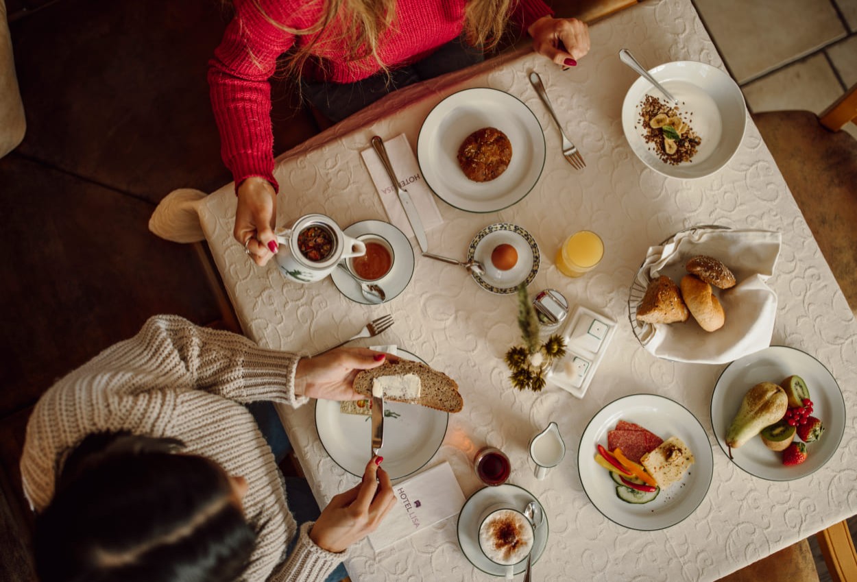 Frühstückstisch - so lässt es sich in den Tag starten!