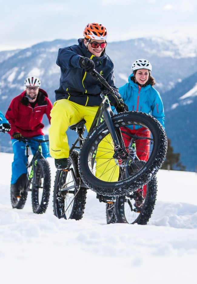 Funsportart Fatbike © Flachau Tourismus