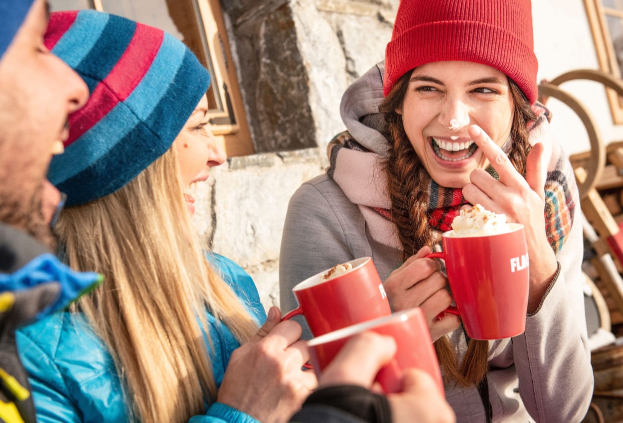 Kakao trinken © Flachau Tourismus