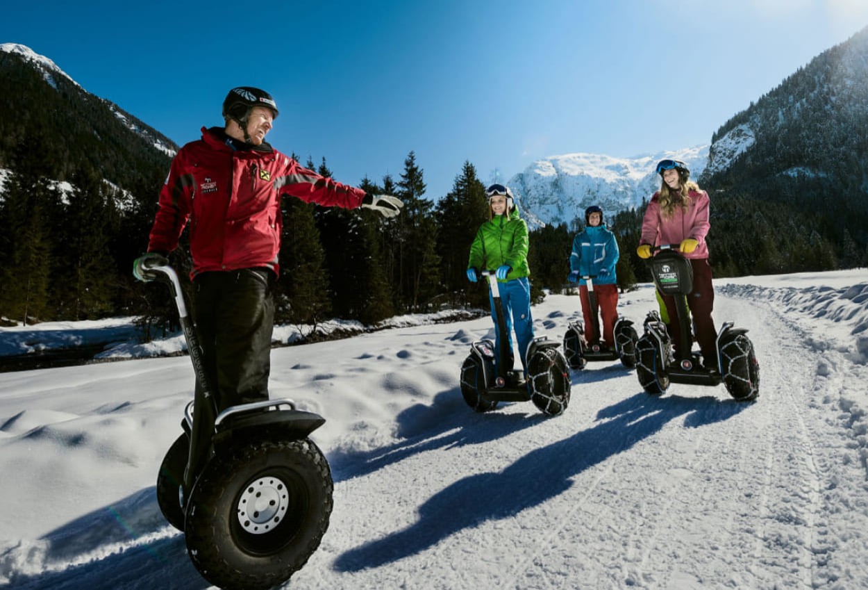 Segway fahren © Flachau Tourismus