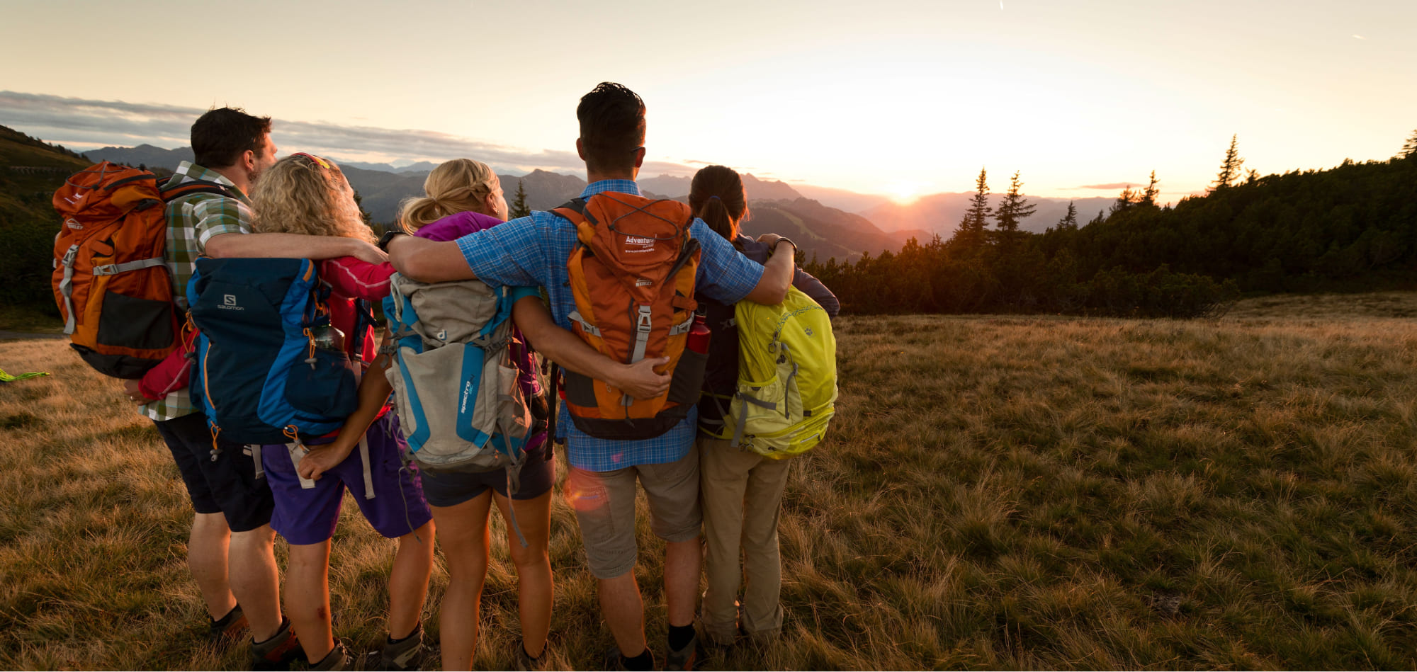 Wanderurlaub in den österreichischen Bergen © Flachau Tourismus