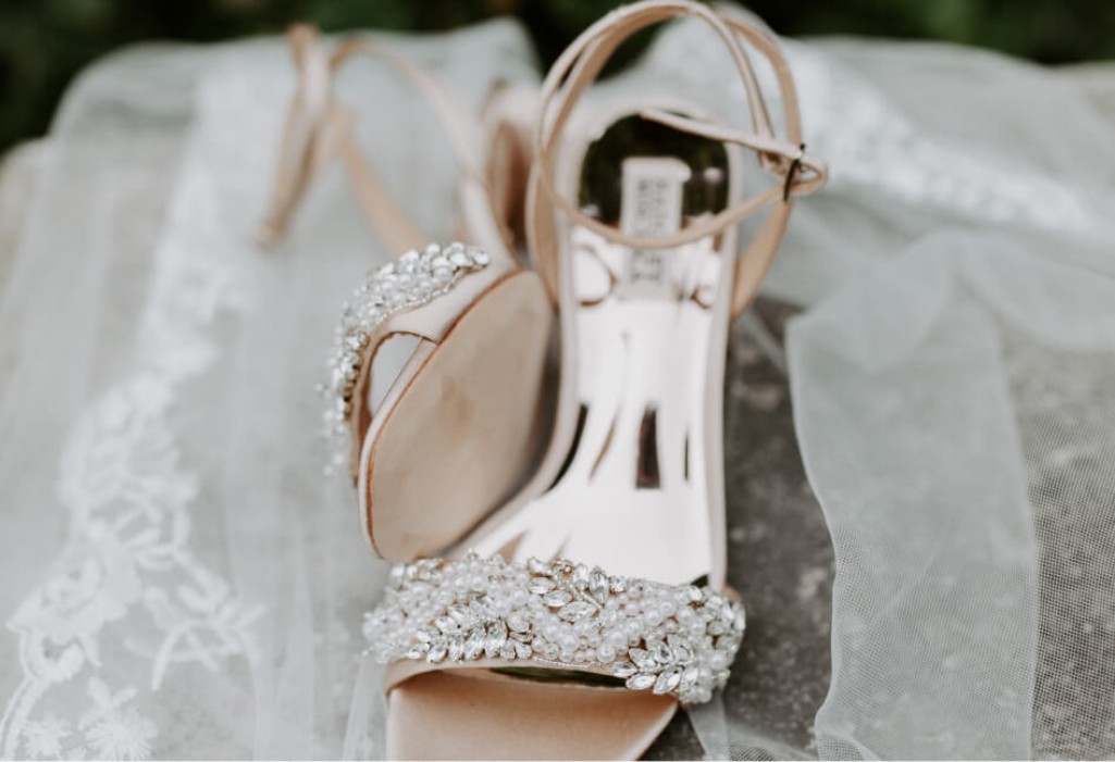 Moderne Hochzeitsschuhe