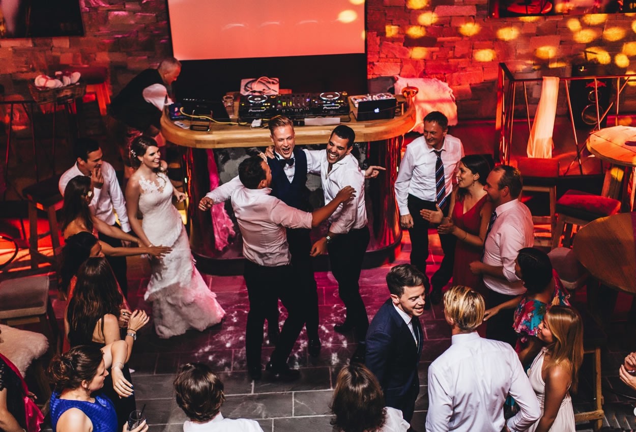 Feiern in der Lisa Alm