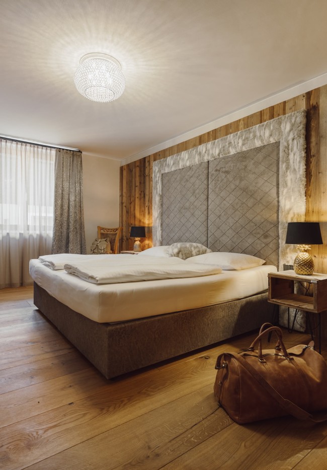 Geräumige Honeymoon Suite für die Frischvermählten