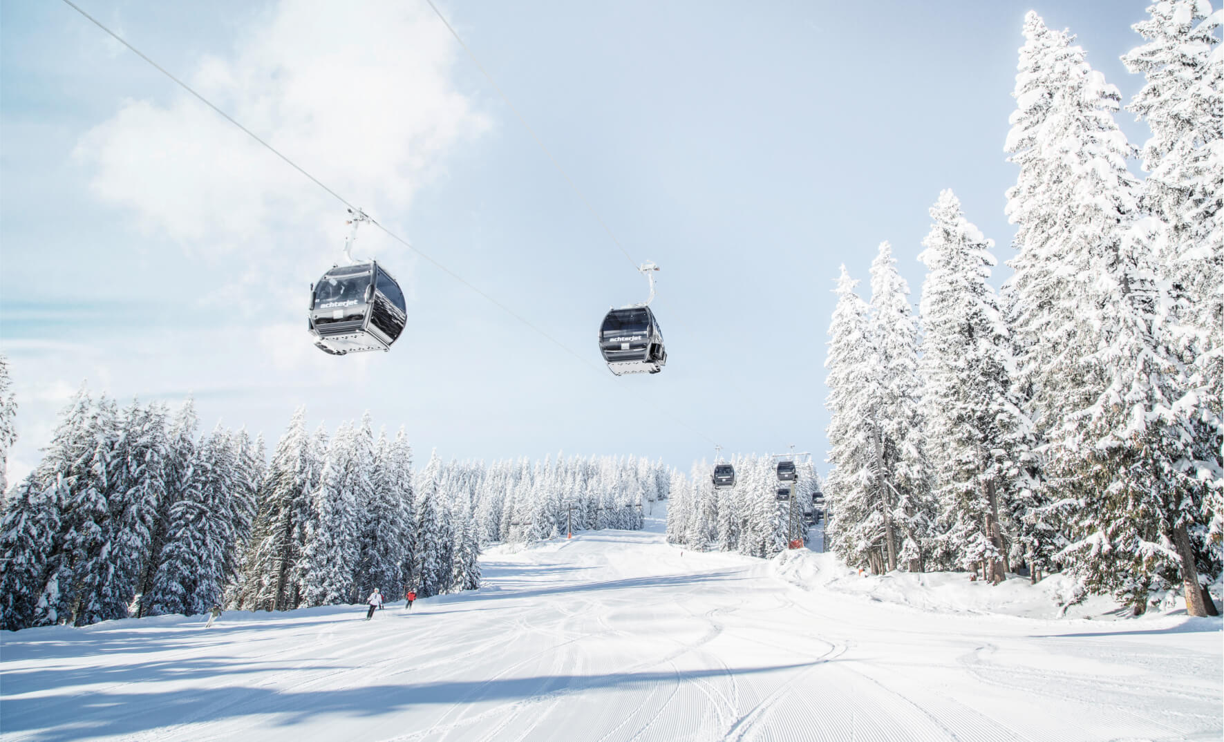 Achterjet Gondel © Flachau Tourismus