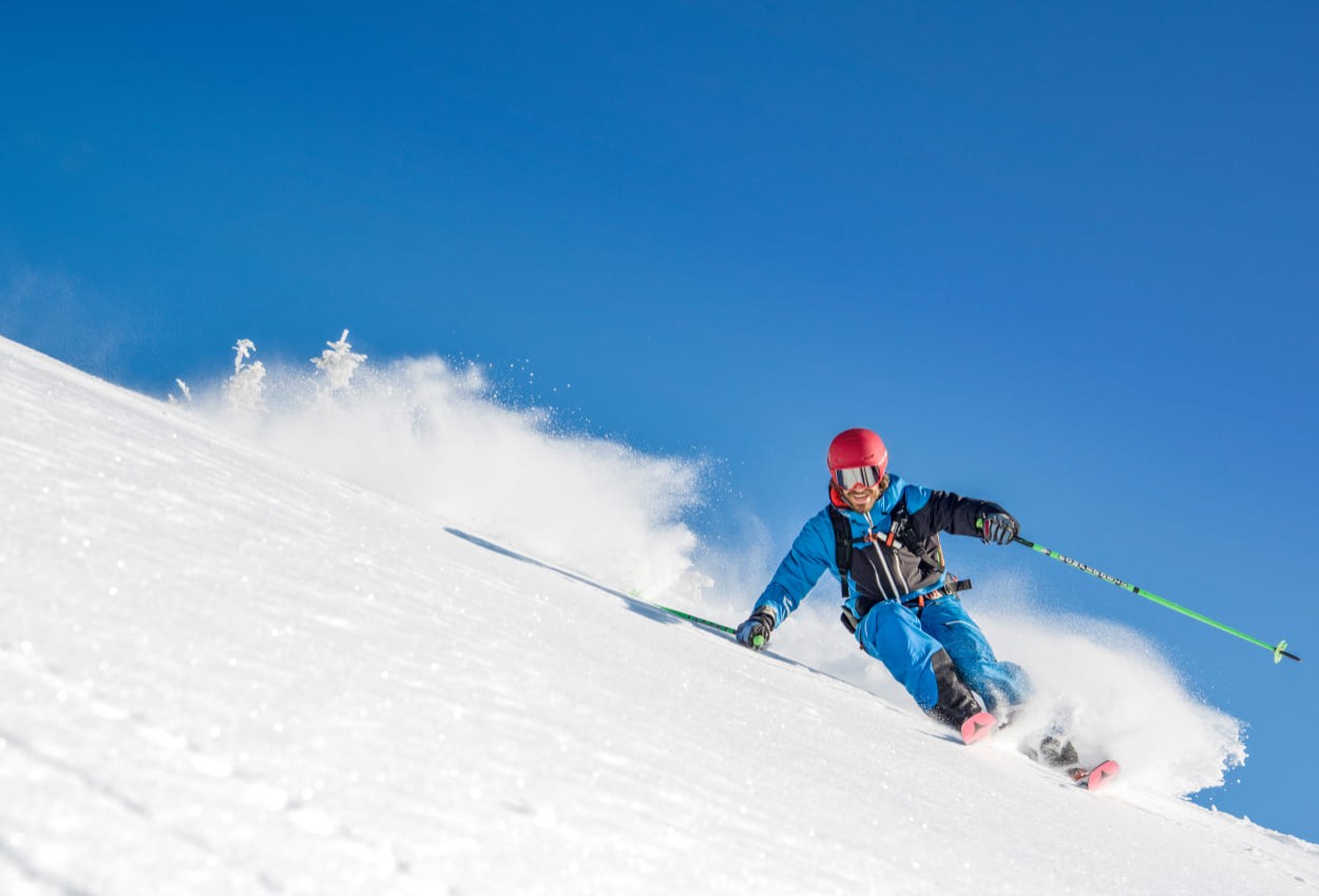 Tiefschneeabfahrten in Flachau © Flachau Tourismus