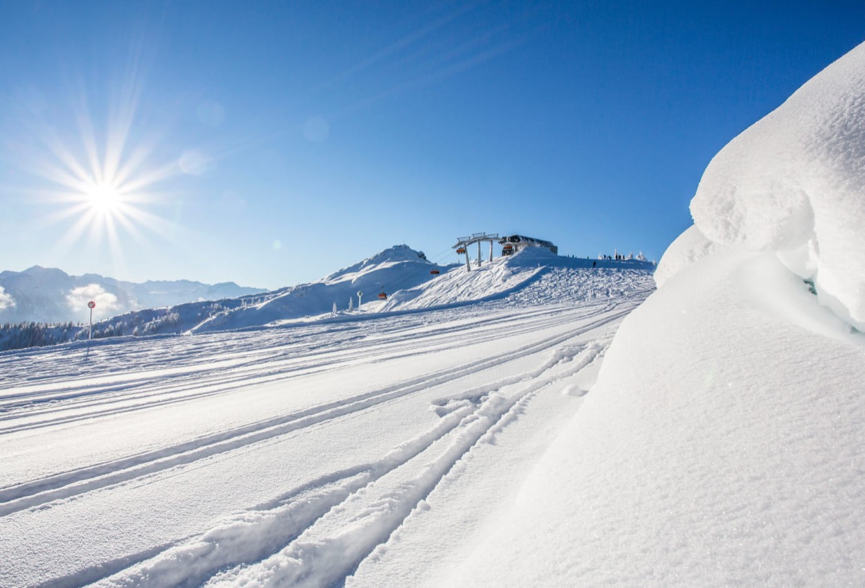 Traumhafte Ski-Bedingungen © Flachau Tourismus