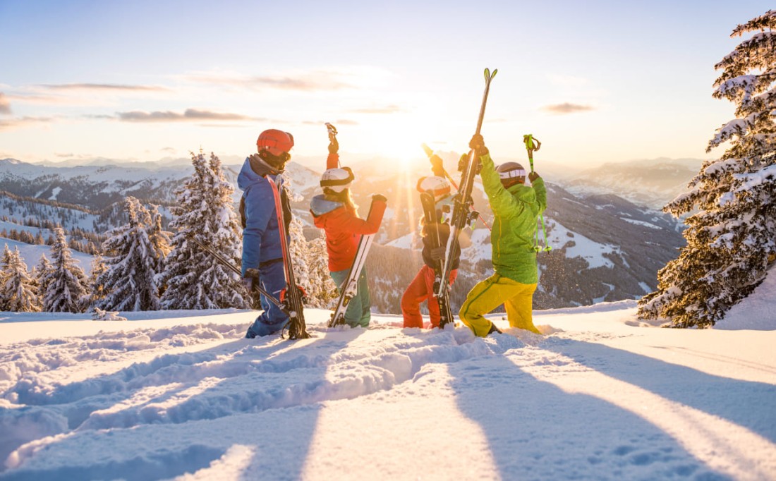 Skifahren Flachau