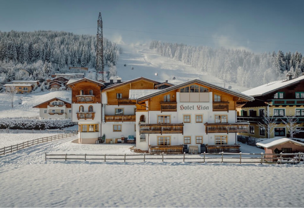 Skihotel Lisa in Flachau direkt an der Piste