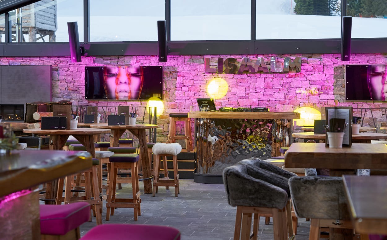 Feiern auf der Lisa Alm