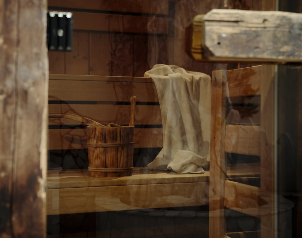 Finnische Sauna