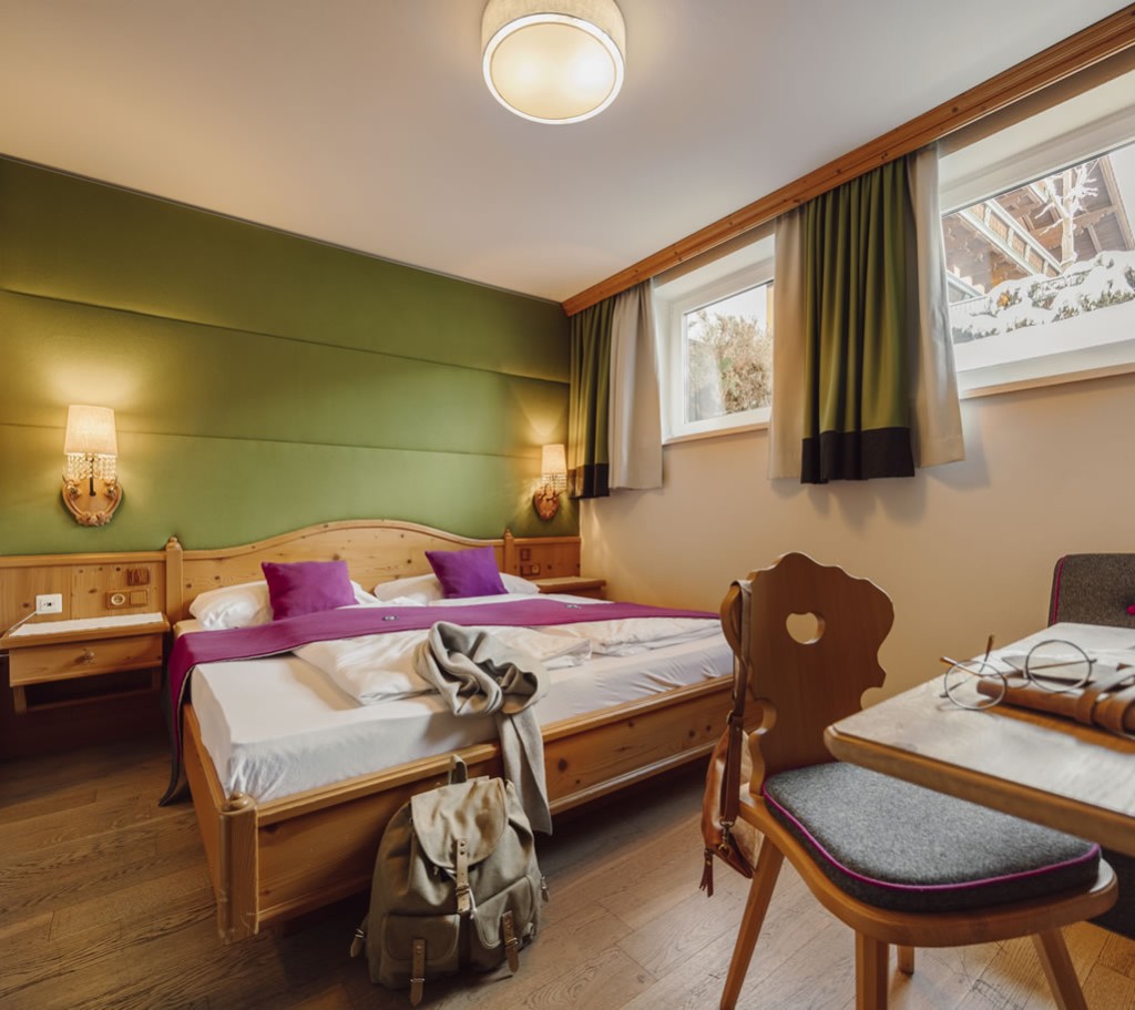 Gemütlich eingerichtetes Doppelzimmer