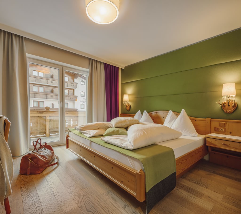 Gemütliches Doppelzimmer mit eigenem Balkon